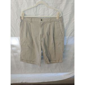 Trust Men's Size 38 Beige/Khaki Shorts.